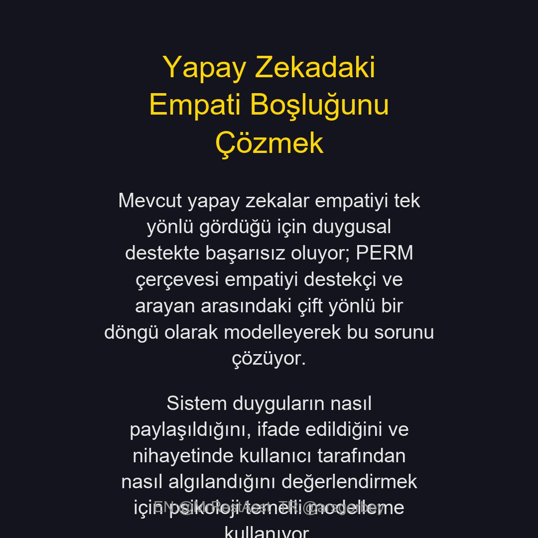 arsgorbey's tweet photo. Yapay zeka sistemlerinin çoğu karmaşık denklemleri çözebilir ancak üzgün bir insanı teselli etmekte yetersiz kalır. Araştırmacılar mevcut modellerin gerçek empatiden yoksun olduğunu çünkü etkileşimi insani bir bağdan ziyade bir veri görevi olarak gördüklerini saptadı. (1/9) https://t.co/g7giLSGl3H