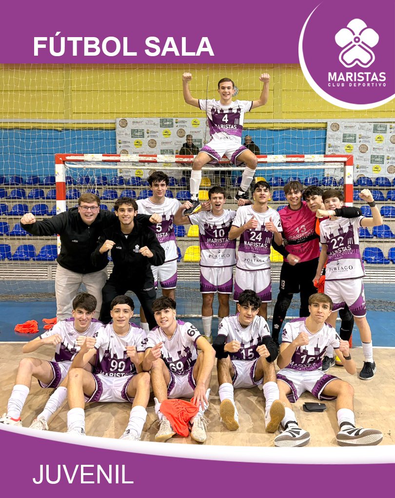 Victoria súper importante de nuestros juveniles de fútbol sala que los acerca al Play Off, partidazo que lo han luchado los 40 minutos
¡¡ Enhorabuena chavales !!💪