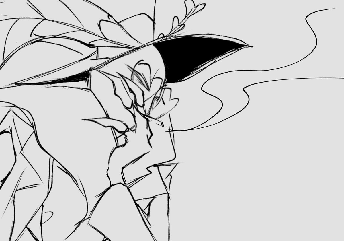 久々にヴァレンティノ描いた。まだラフだけど