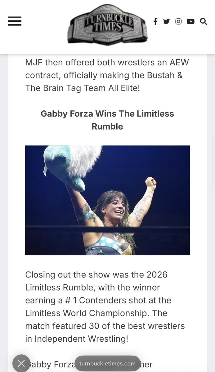 the_gnomie's tweet photo. BIG EXCITING THINGS HAPPENED AT LIMITLESS WRESTLING THIS PAST FRIDAY🩵🍄🤩 I’ve been saying it and proving it at every possibly opportunity!! 

thank you for highlighting a gnome girls big W @turnbuckletime1 

GNOMIE IT JUST GETTING STARTED. 2026 THE YEAR OF THE GNOME💪💥🔺 @LWMaine