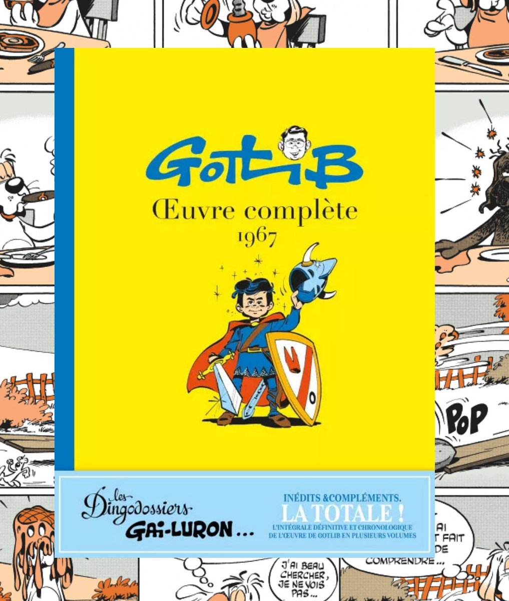 UniversComics's tweet photo. #Gotlib
Oeuvre Complète 1967
LA VIDÉO !!
@EditionsDargaud @LeFluideGlacial
https://t.co/ccbLzAPfzX
#Comics #bd #livre #humour https://t.co/tiuvKO8bcv