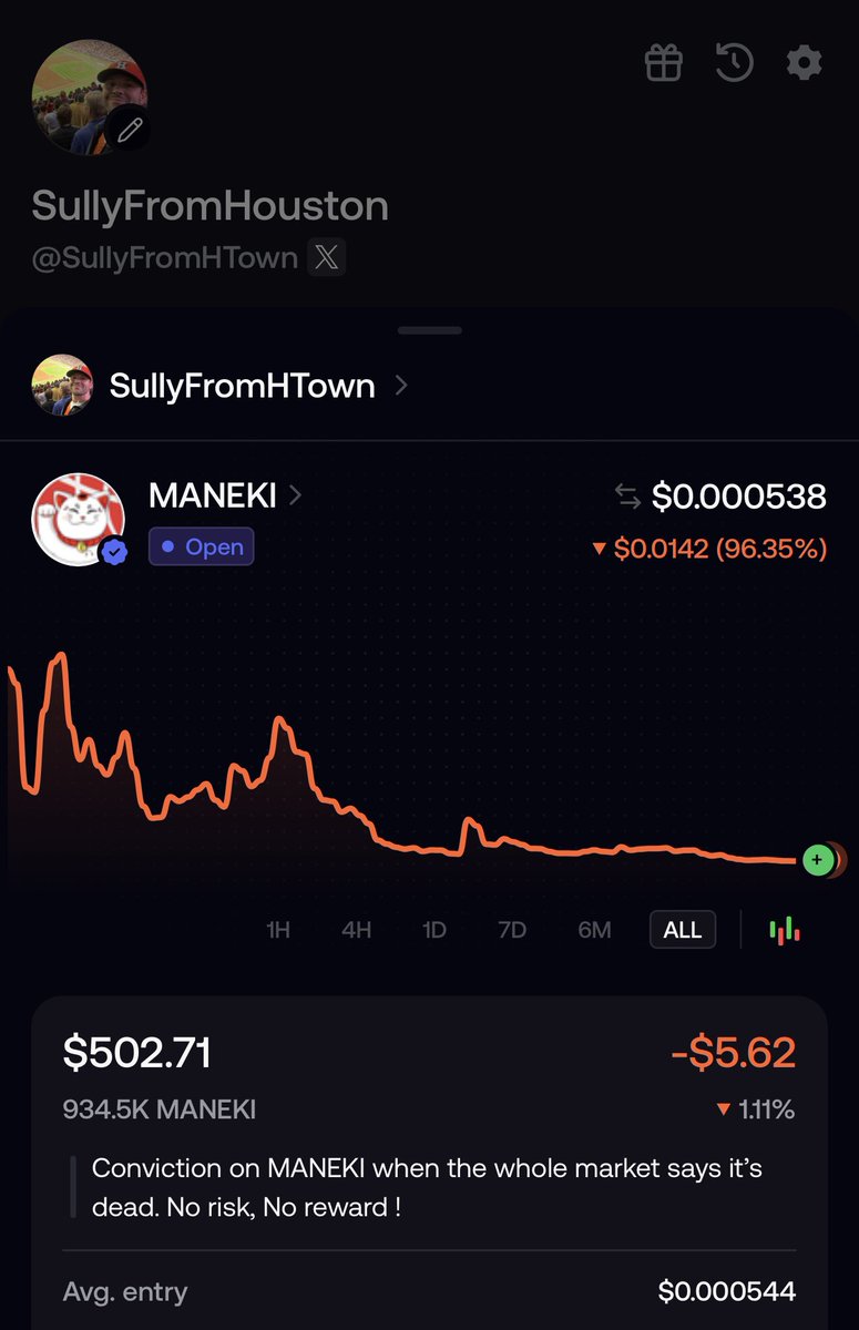 SullyFromHTown's tweet image. $Maneki 🐱 🐾