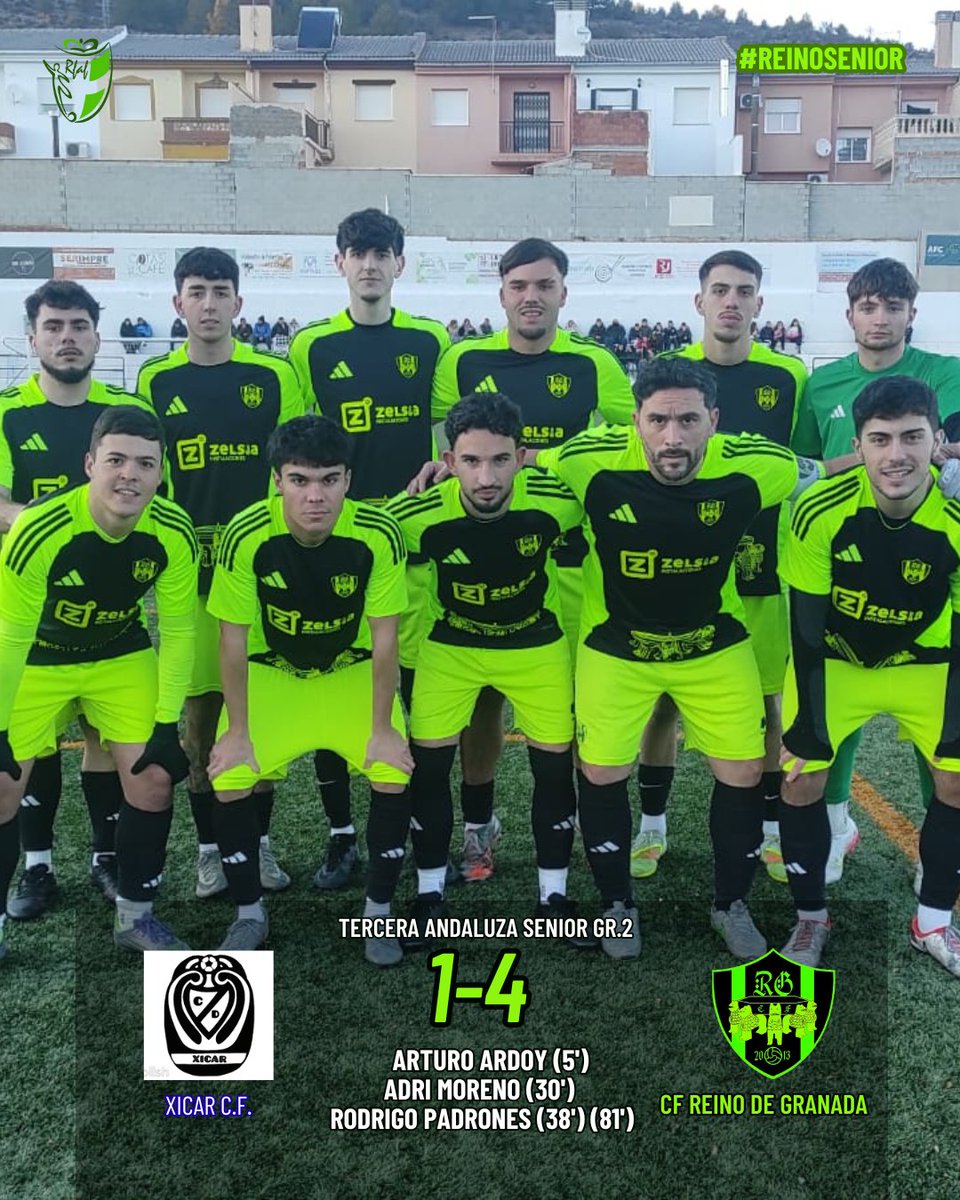 ¡Victoria en Montejícar!

Primera victoria del 2026 para el #ReinoSenior que sigue comandando la clasificación.