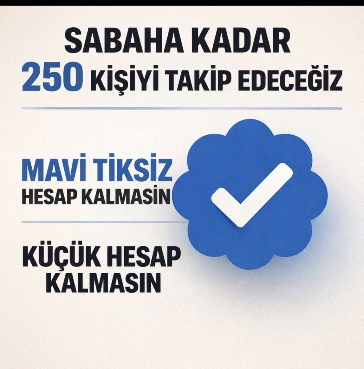 If you want 250 new followers 

Say hi
We will follow you instantly