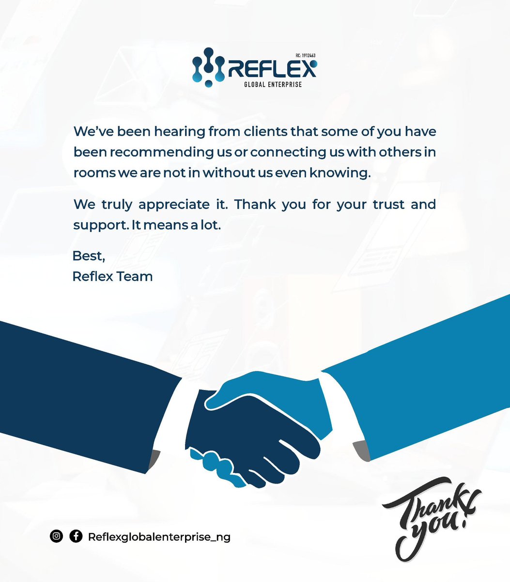 Reflex Global Enterprise tweet media