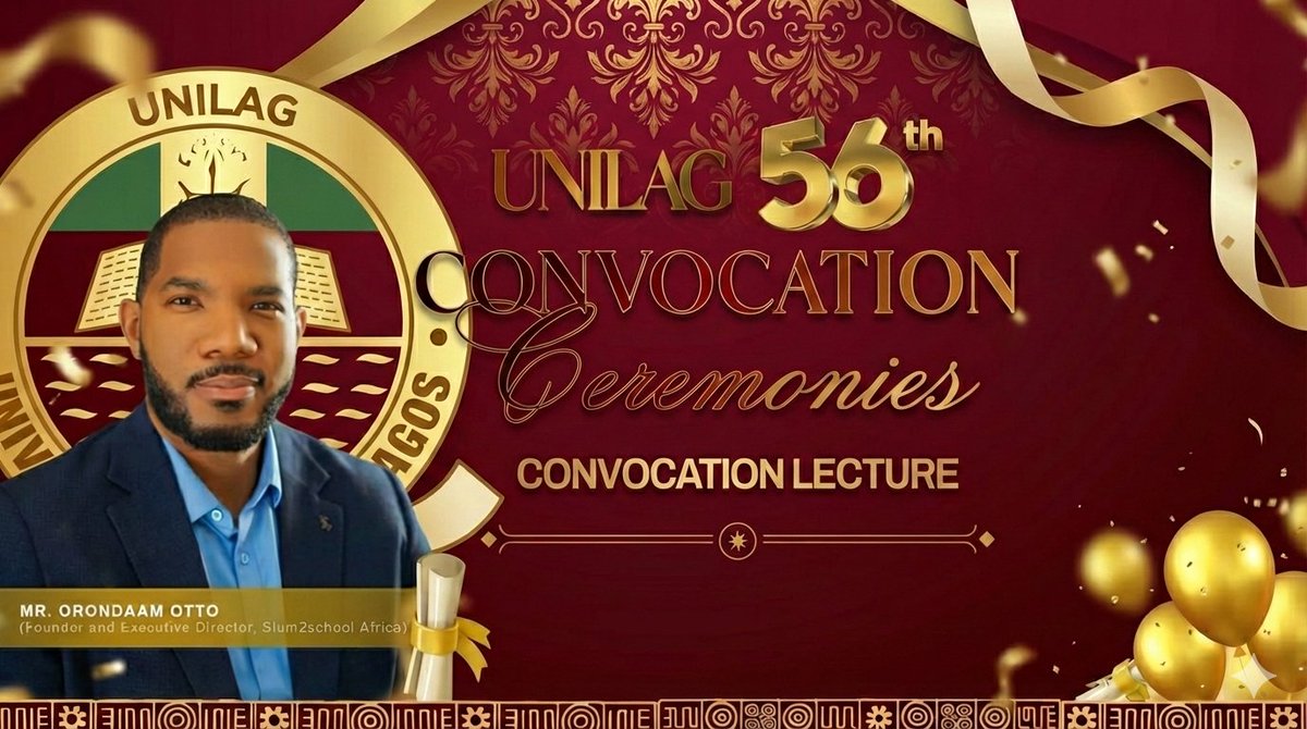 Nigeria has one of the youngest populations in the world.

Are we educating them for global competitiveness?

This question takes centre stage at the UNILAG 56th Convocation Lecture.

📅 Jan 19, 2026 | 🕛 12:00 noon
Watch live on YouTube: <a href="/Unilagtvng/">UNILAGONTV</a> 
#UNILAG2025Convocation
