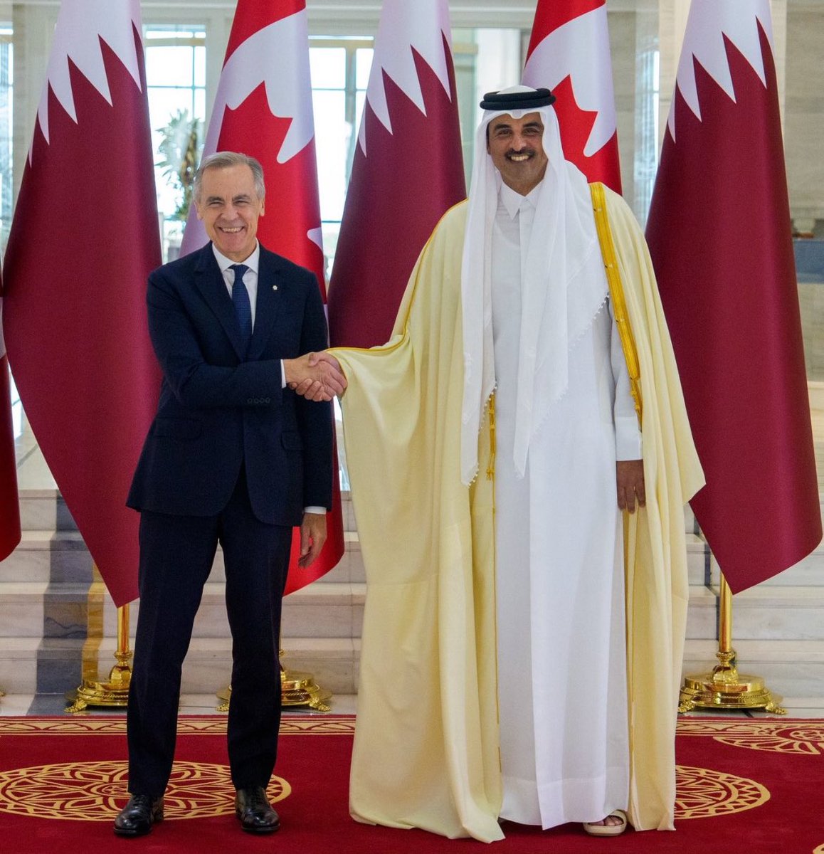 PoliticalBTC's tweet image. JUST IN: 🇨🇦🇶🇦 Canada and Qatar announce new "strategic partnership."

Honestly, I don’t think this is a bad thing at all. Canada has needed to expand its trading partners for a long time now.