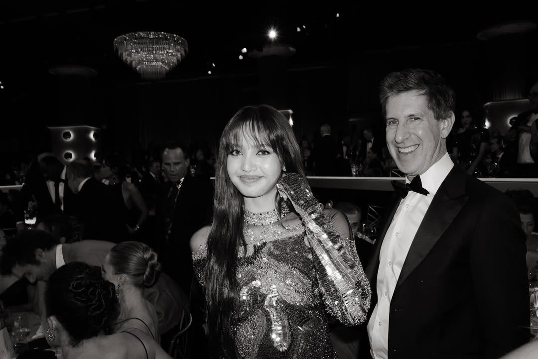LISA at the golden globes, shot by greg williams