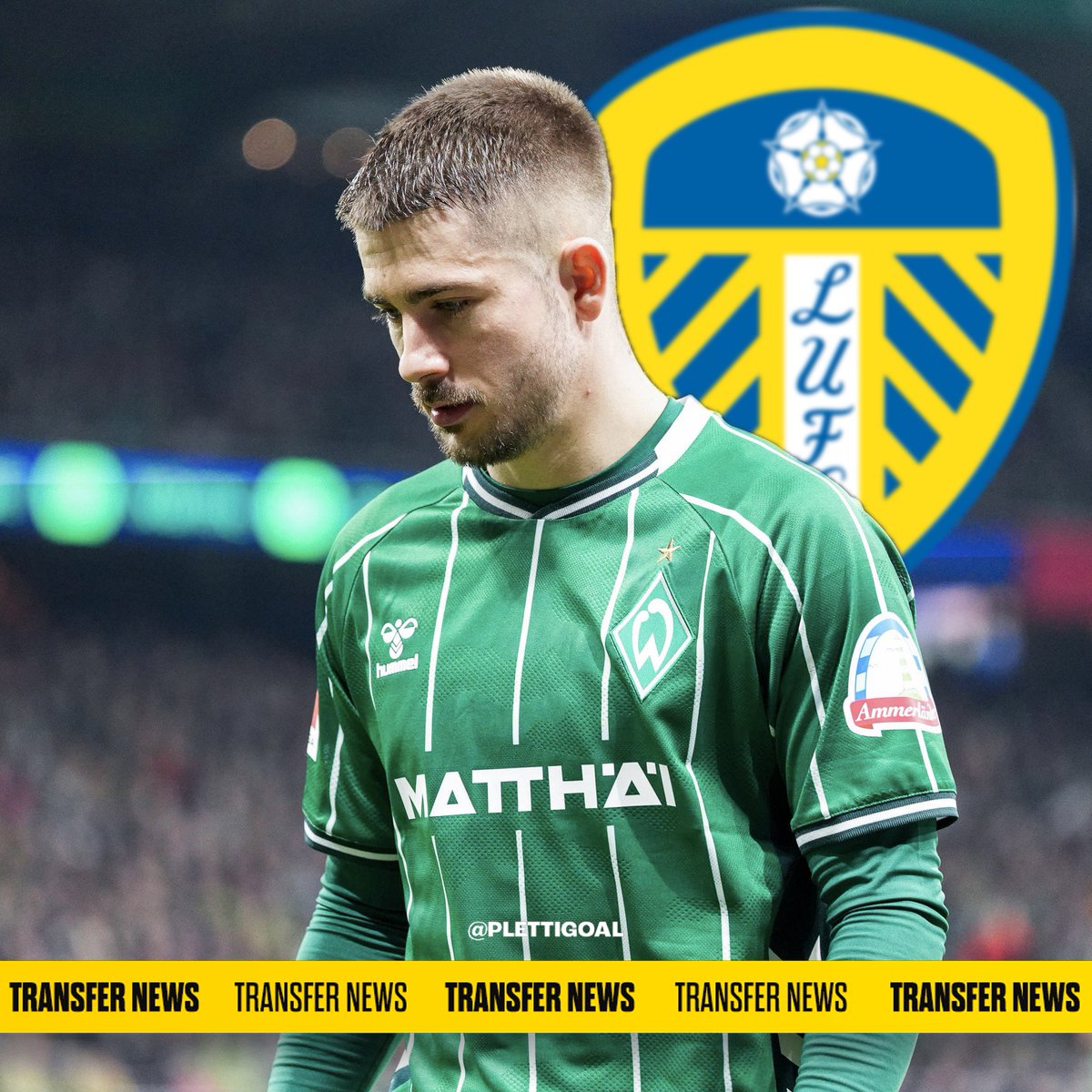 Plettigoal's tweet photo. 🚨🔵🟡 Leeds United are pushing to sign Romano #Schmid. No agreement yet, but there is a realistic chance of a move before Deadline Day. Talks are ongoing.

The fee is expected to be around €15 million + add-ons after @FabrizioRomano and confirmed.

@SkySportDE 🇦🇹 https://t.co/uoDyWAM4pF