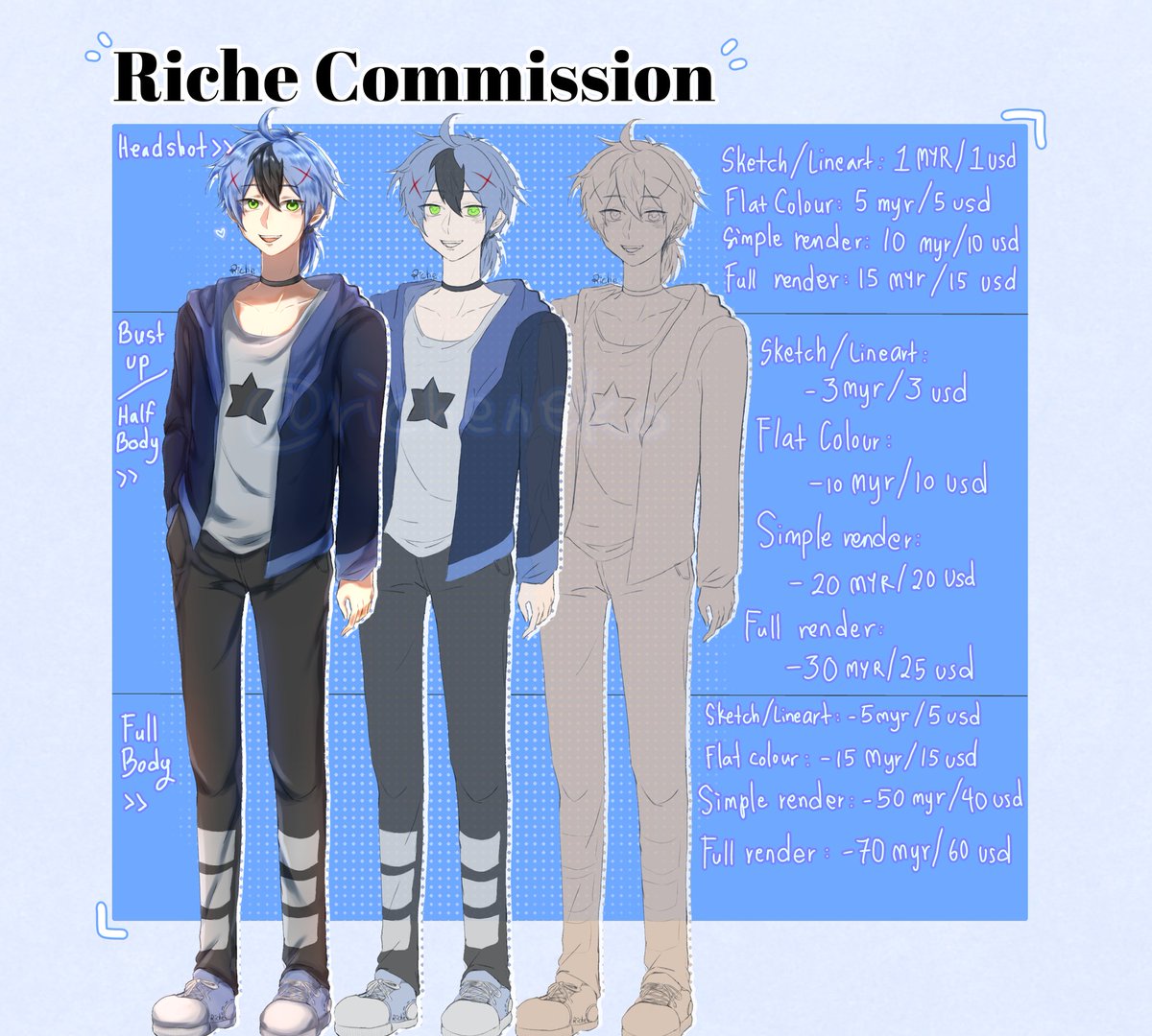 cerii_4's tweet photo. Open Commission!
#commissionsopen #Commission #richeneko #Malaysian https://t.co/PTuoemFD38