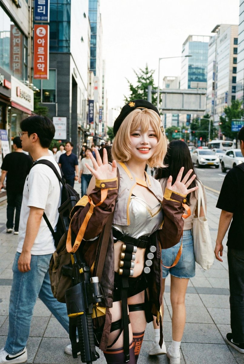 Anis in SEOUL #2
#NIKKE #NIKKEfanart #ニケ #メガニケ #nano🍌