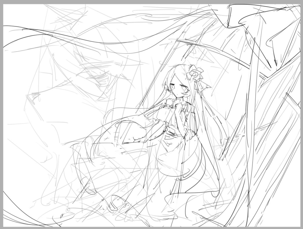 Mu_Blood's tweet image. 罪犯男看到妻鬼