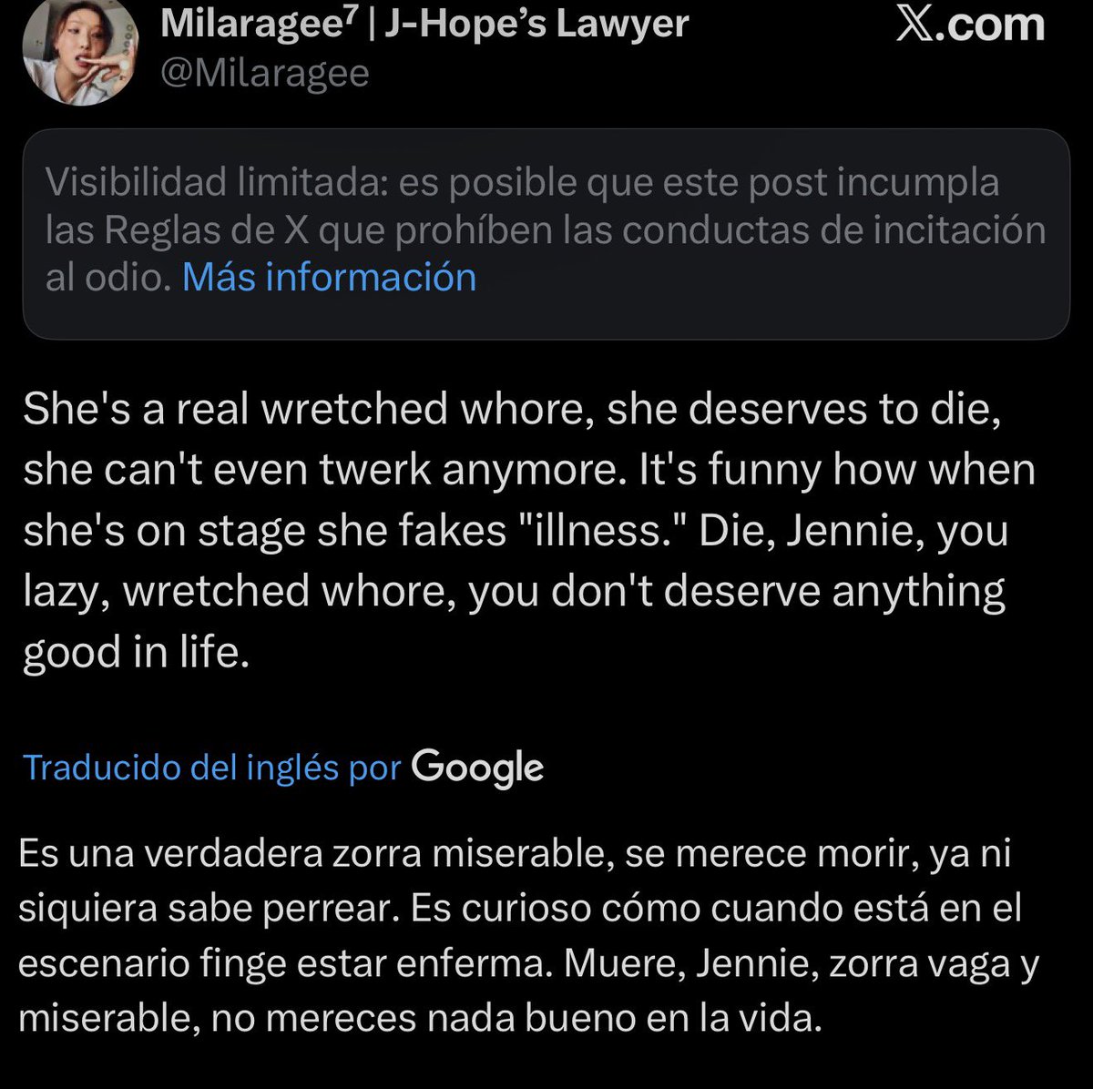 Jsoonyyy's tweet image. Imagínate desearle la muerte a una mujer de 30 años solo por haber perreado en su cumpleaños y odiarla por haberlo festejado.

No todo el mundo merece tener acceso a Internet.