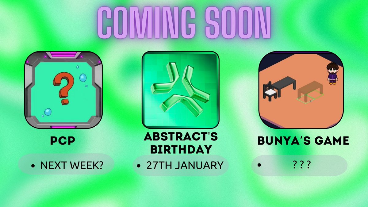 WebThreeCreator's tweet image. UPCOMING EVENTS IM LOOKING FORWARD
Version: @AbstractChain 

1. Playboy Collector Pass ( PCP ) - An innovative development from @WEB3Playboys. Those who are on their Discord server already know what it is, but it will be publicly announced on X Space on Wednesday at 1 p.m. EST…