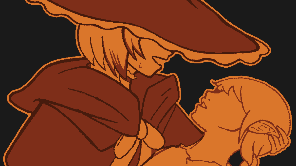 Almost forgot, here were my favorite panels I made for the game jam as part of an intro cutscene.

#ShiorinSketch