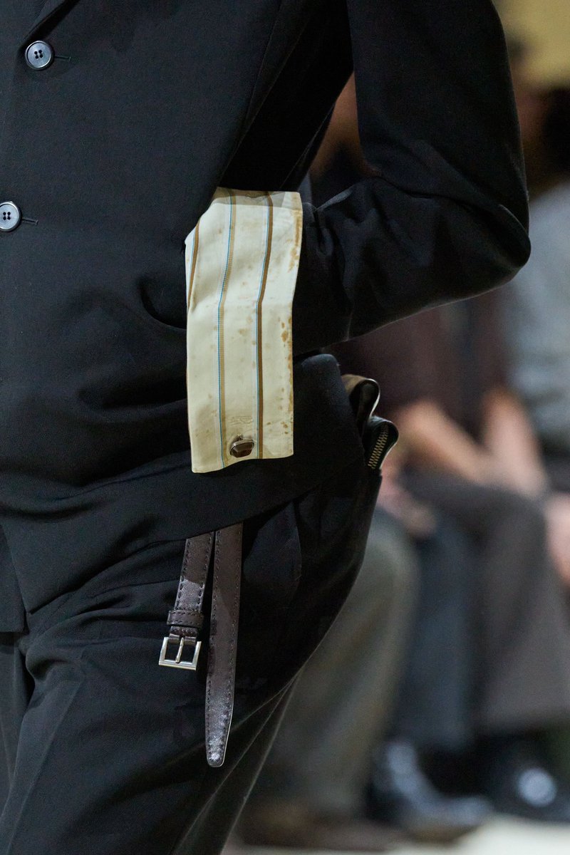 MaxKilworth's tweet image. The idea of decay being showcased on shirts at Prada feels politically relevant