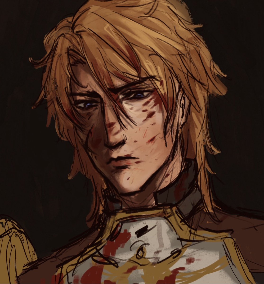 dainlogi's tweet image. more wip….. young varka … rlly went thru it huh