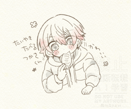 もずさわ tweet media