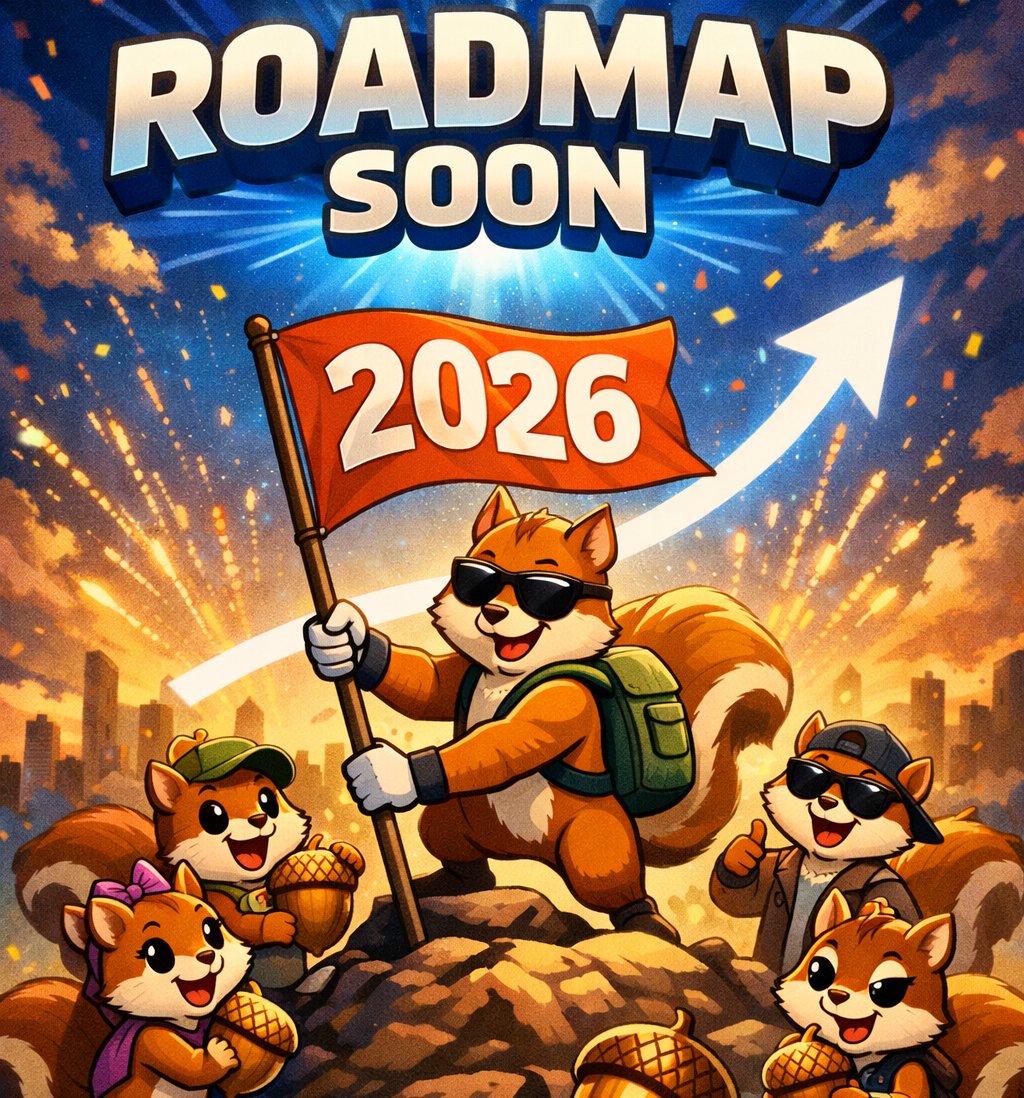 Time to go back to basics.

Stronger market &amp; bigger community! 🐿

$NUT 2026 roadmap coming soon! 👀

#Nutcoin #memes #crypto #memecoin #CryptoCommunity