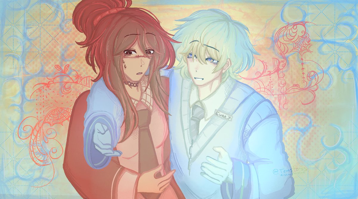 TemsterssVA's tweet photo. VN is still in production!! Here are one of the opening scenes

#visualnovel #FirstDayVN #game #art https://t.co/1gsDvJUJrK