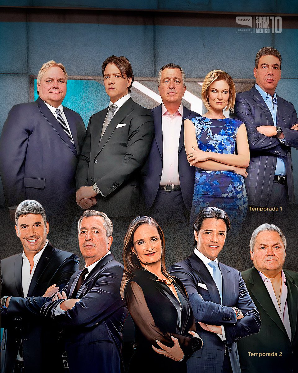 SharkTankMex's tweet photo. 10 temporadas con Sharks apoyando el talento mexicano.
¿Cuál ha sido su Shark favorito de cada temporada?
#SharkTankMx #Carnadas https://t.co/2sTSheal1M
