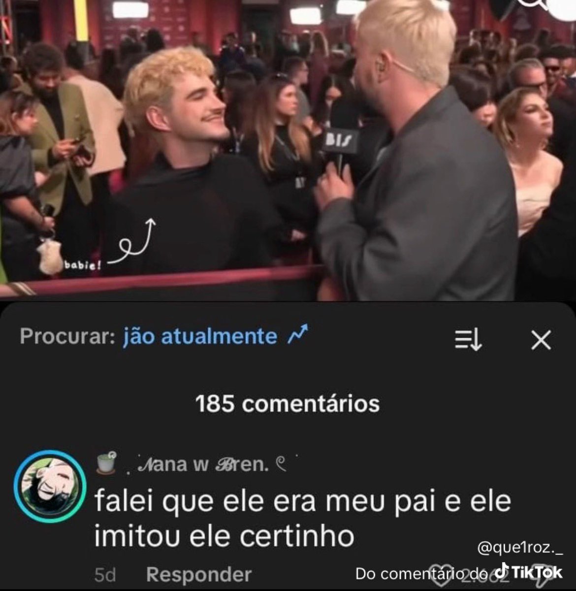 jaoaacervo's tweet image. dia sei lá qual com sdds do jao