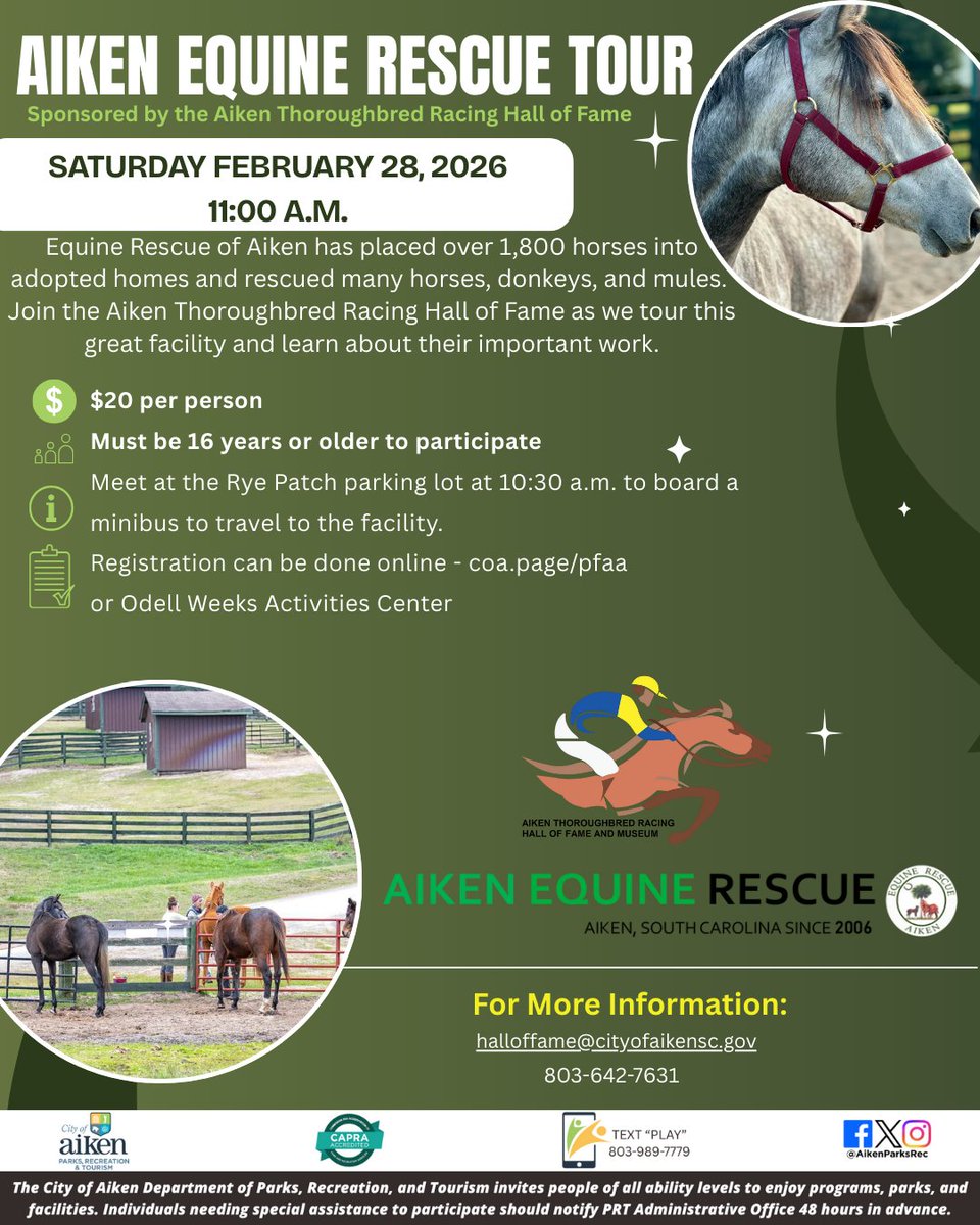 City of Aiken PRT tweet media