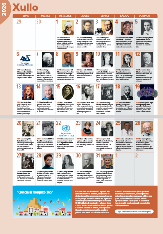📅 Ya disponible el <a href="/CalCientifico/">Calendario Científico Escolar</a> 2026.
Gratis y en 11 idiomas para te despiertes cada día con una efeméride científica.
<a href="/PabloGToral/">Pablo Toral</a> coordina una iniciativa en la que participa IGME-CSIC.
Descarga aquí 👉 eventociencia.es/calendario-cie…
#Ciencia #Divulgación #Educación