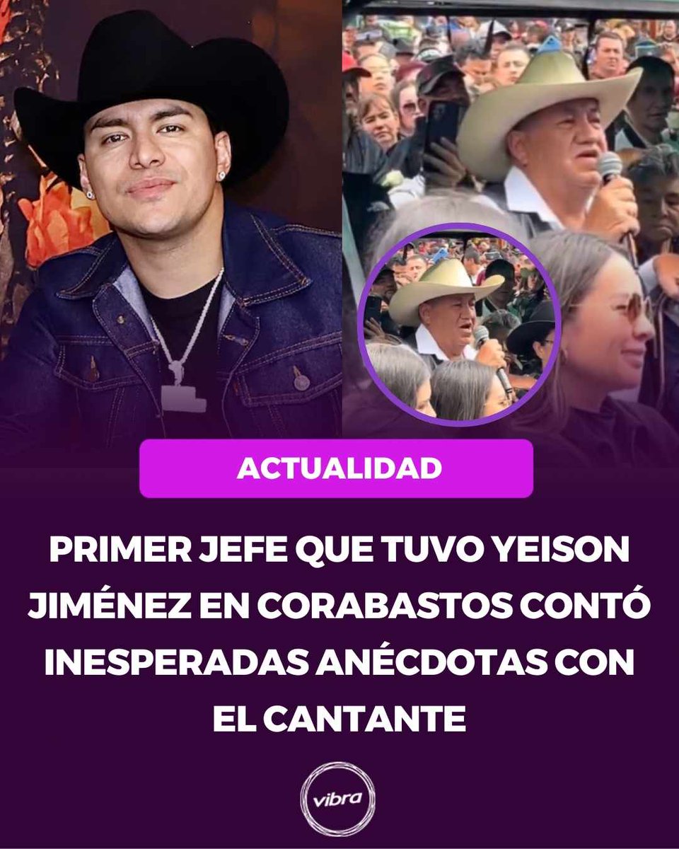 vibra_co's tweet photo. Las palabras del hombre le sacaron lágrimas a más de uno, tras recordar cuando el cantante no era famoso 😱 👀 #YeisonJimenez #expatron #exjefe #Corabastos
Video aquí: https://t.co/nzu16Bo0w2 https://t.co/3nUf1pTL5O