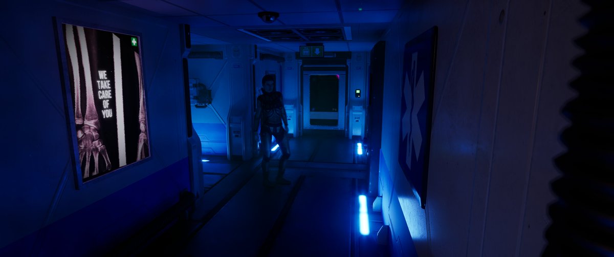 Some screenshots to show you the atmosphere of the submarine station in my indie survival horror game.
If you're in classics horror game, futuristic, sci-fi and claustrophobic moods -> That's for YOU!

And if you wanna help, put it in your whishlist on Steam!
:]