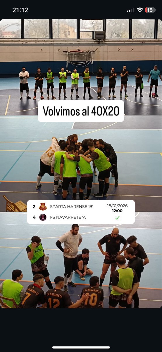 Volvieron a sonreír los chavales.