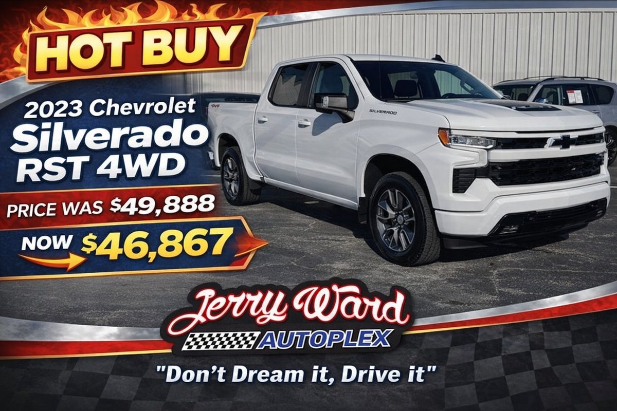 JerryWardAuto's tweet image. See the entire inventory at
👉🏻JerryWardAutoPlex.com