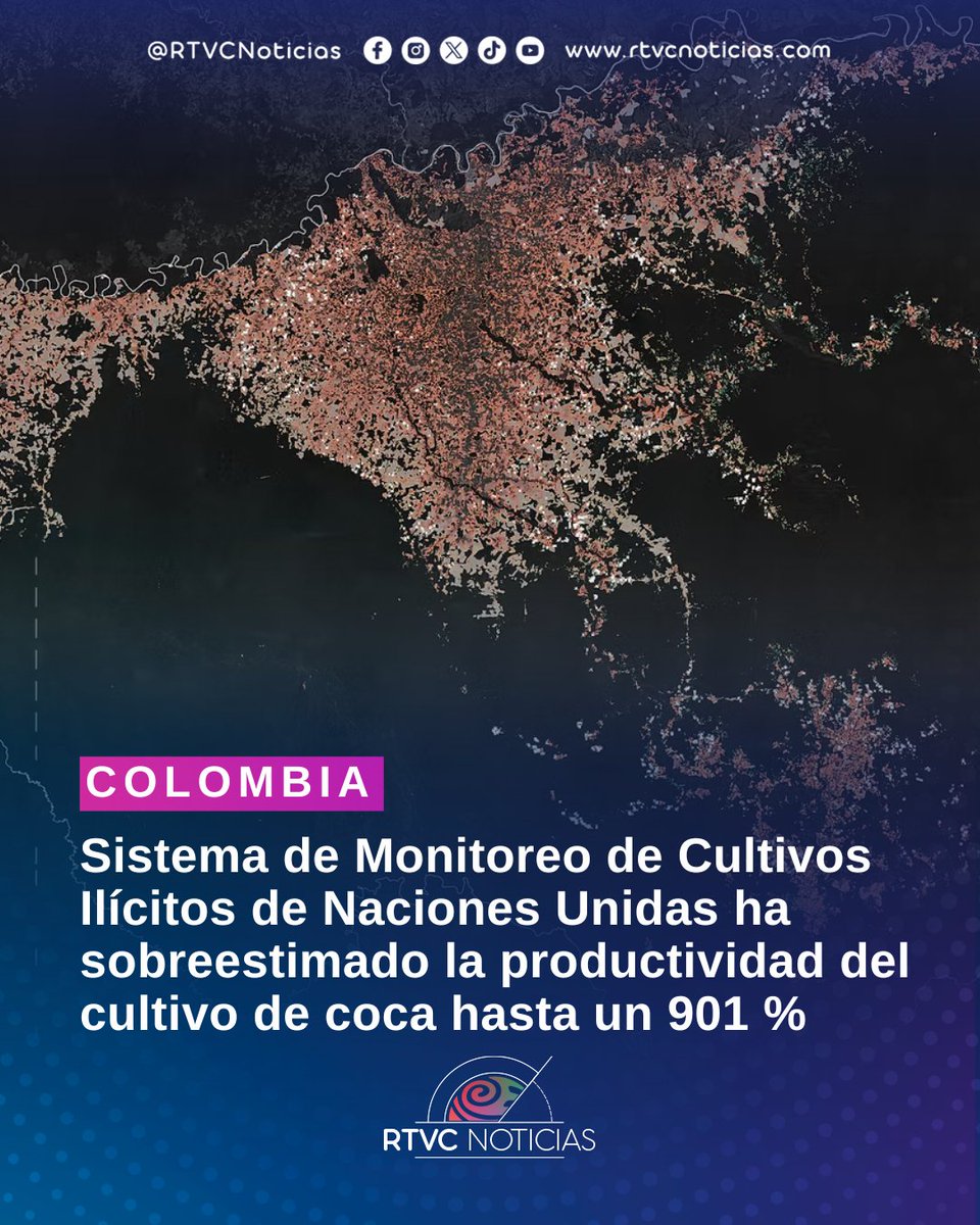 🇨🇴#Colombia | Un panel de científicos de la U. del Tolima y la U. de Oregón concluyó que el sistema SIMCI de la ONU ha sobreestimado los cultivos de coca en Colombia, elevando las cifras sin evidencia clara.

🔎📄El documento basa su comparación en un método alternativo de