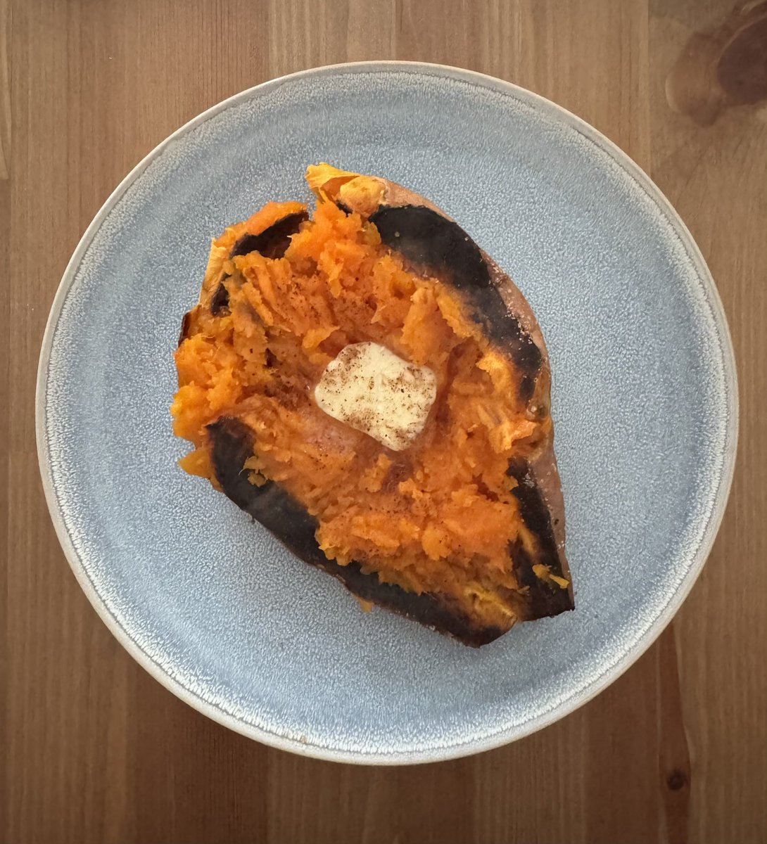 My sweet potato is ready