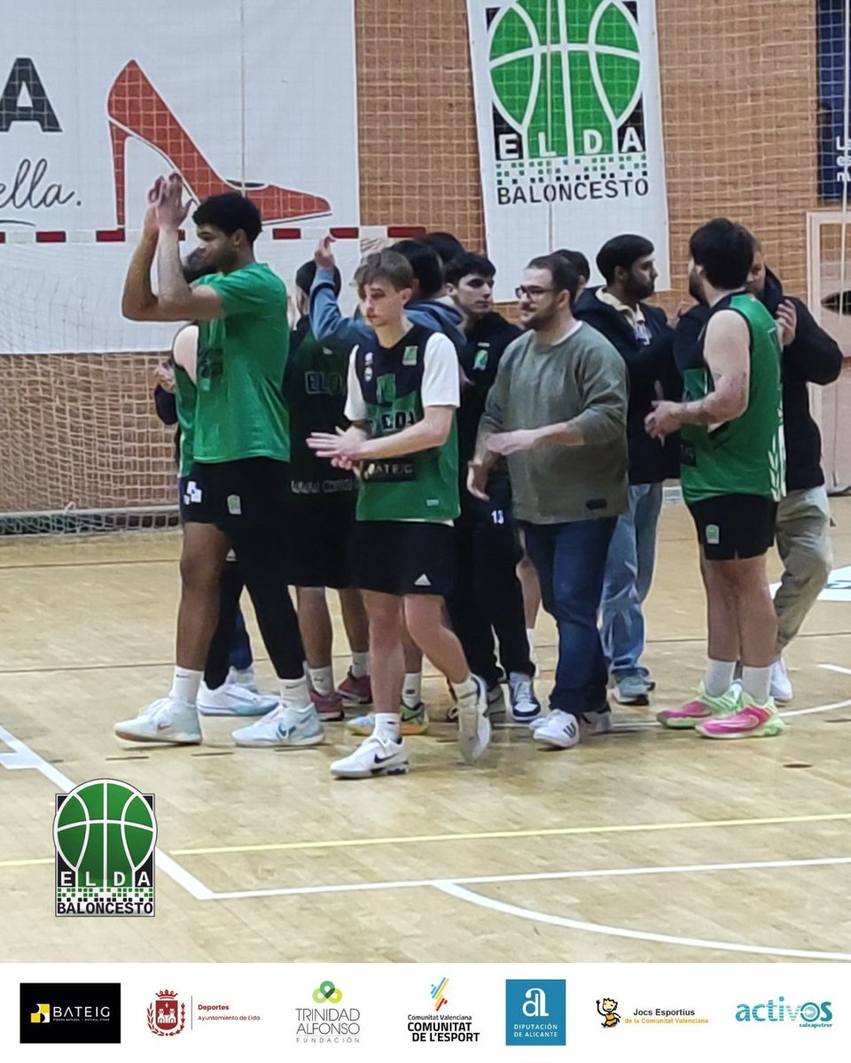 ✅ Final en el Florentino!  #VamosCBE 💚🖤

▶️ Jornada 13
· Senior Preferente #Grupo B

• 60 @cbeldaoficial <a href="/BateigStone/">Bateig Piedra Natural</a>
• 64 <a href="/elchebasketclub/">Elche Basket Club</a>

<a href="/ayto_elda/">Ayuntamiento de Elda</a>
<a href="/FTA_CV/">Fun.Trinidad Alfonso</a>
<a href="/dipuAlicante/">Diputación de Alicante</a>
<a href="/comunitatesport/">Comunitat de l'Esport</a>
<a href="/caixapetrer/">Social Media</a>
<a href="/fbcv_es/">FBCV</a>

🟢⚫ #SomosCBElda #Baloncesto #CBElda #Elda