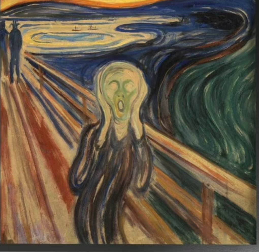 After fridat night's <a href="/SpaceX/">SpaceX</a> #NROL105 launch out of Vandenberg...looking at the exhaust plume from the 1st stage boostback burn, it looks like there is a face and reminded me of a Van Gogh painting.