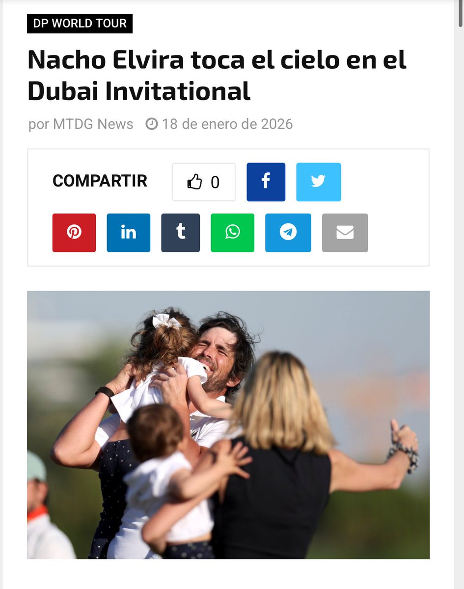 Y los dioses del #Golf le devolvieron la que le debían a <a href="/nachoelvira87/">Nacho Elvira</a>.

Enorme triunfo de uno de los nuestros en el #DubaiInvitational.

Tercera victoria en el #DPWorldTour para Nacho. 

Lee la noticia aquí: 

news.mtdg.es/nacho-elvira-h…