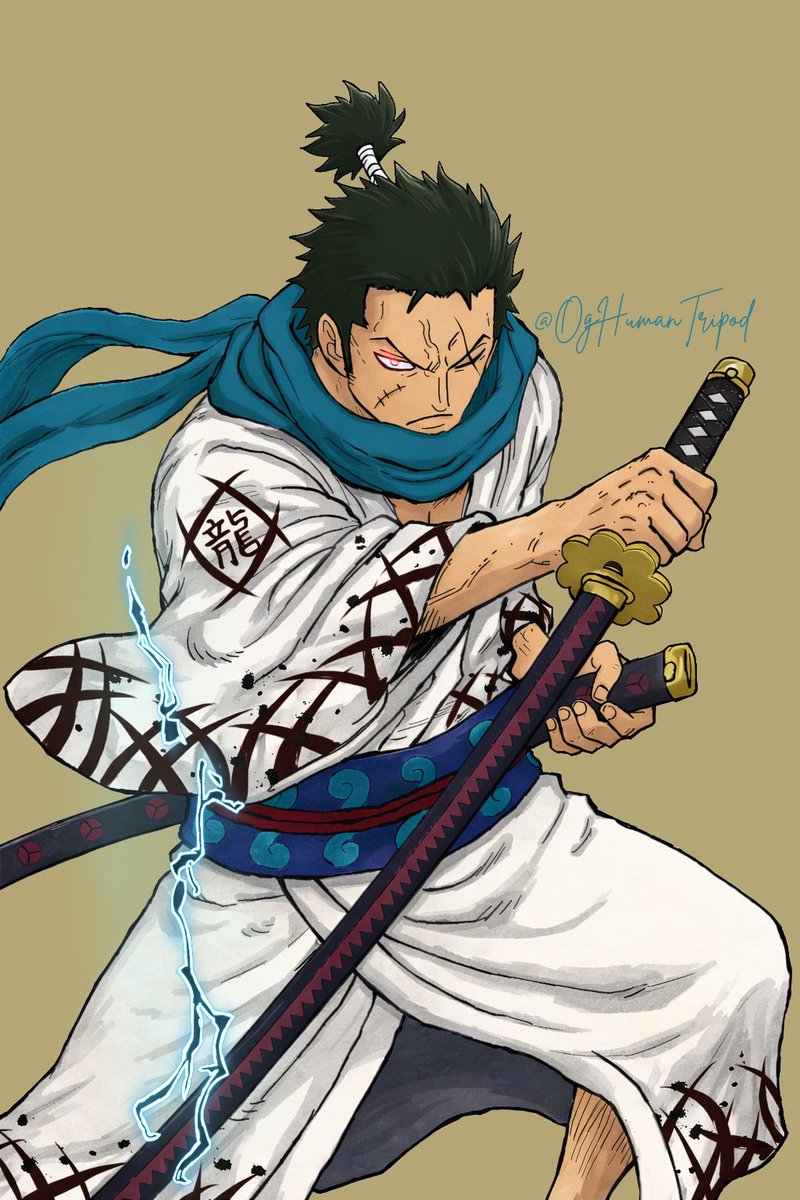 #ONEPIECE 

Shimotsuki Ryuma 

Centuries gone, yet his shadow still kept Wano safe from "The World"👀