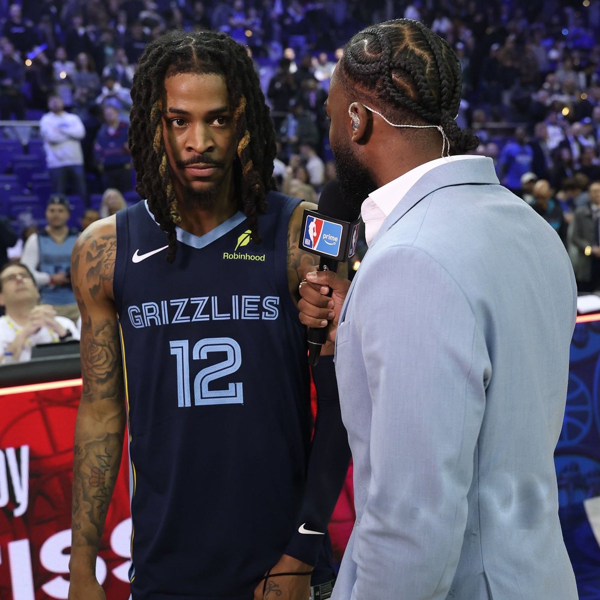 Grizzlies_szn's tweet image. Ja Morant on his future with the Grizzlies:

“Everybody in here who knows me, knows I’m a very loyal guy. I got a logo on my back, and that should tell you where I want to be.”

12 IS MEMPHIS. Ⓜ️

(via @DrewHill_DM)