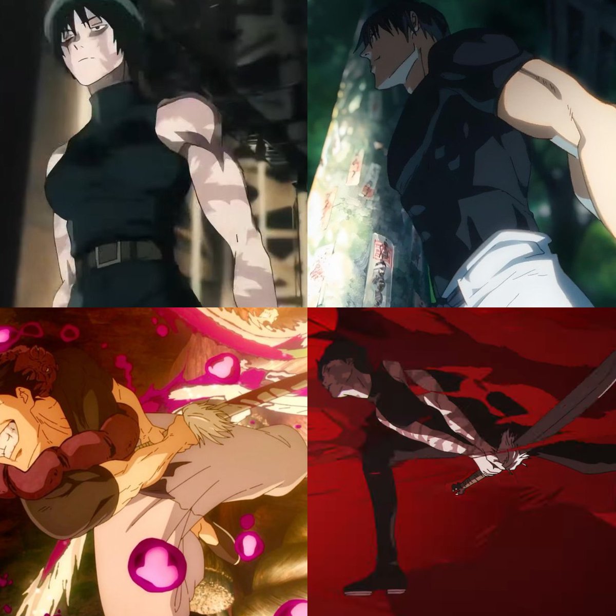 hourlytoji_'s tweet image. Maki and toji 🔥🔥🔥