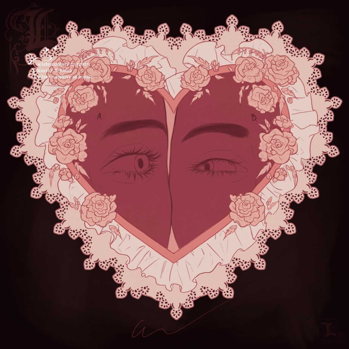 LadySapphyre's tweet image. Got some new ychs up on my VGen for Valentines Day! 💕

vgen.co/Ladysapphyre

    ー ♡ &amp;amp; ↻ appreciated!