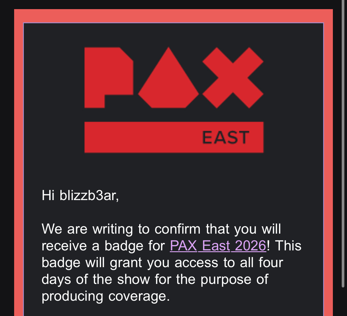 blizz 🔜 Pax East tweet media