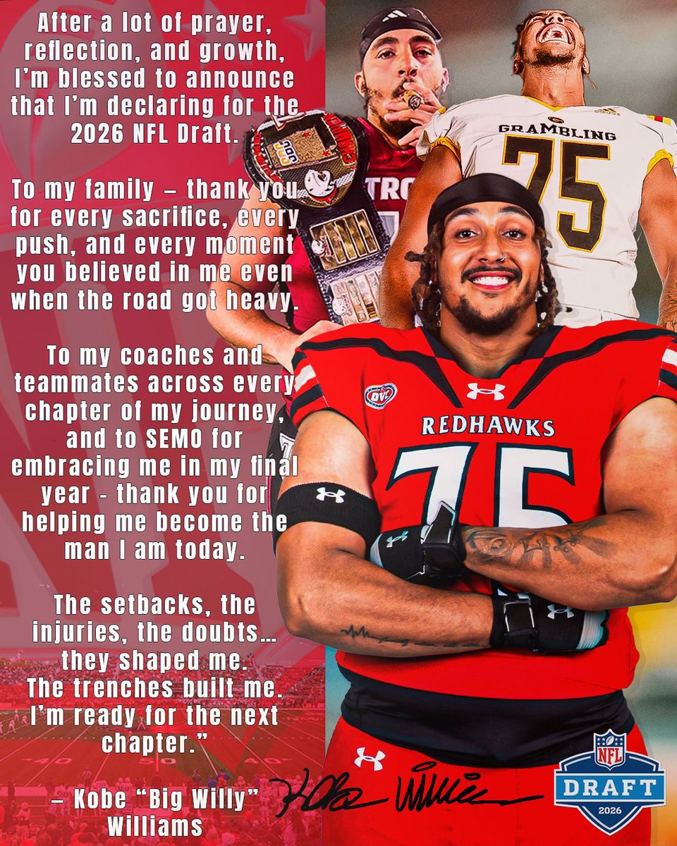 Kobe “Big Willy” Williams tweet media