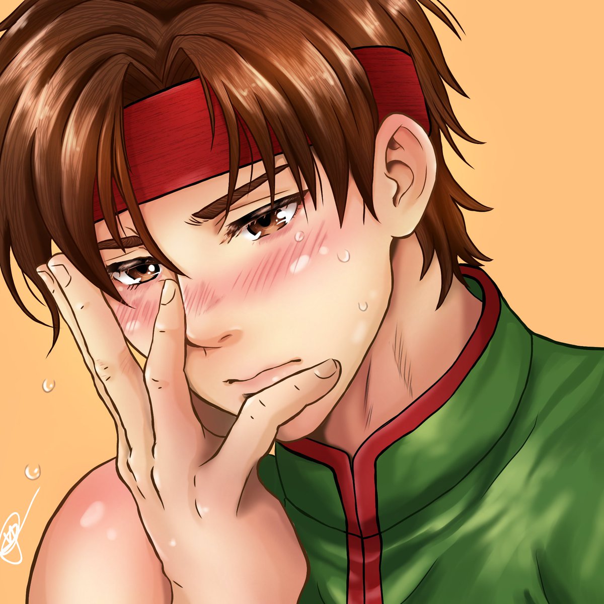 #. A drawing of Kensou that I just finished. ♡