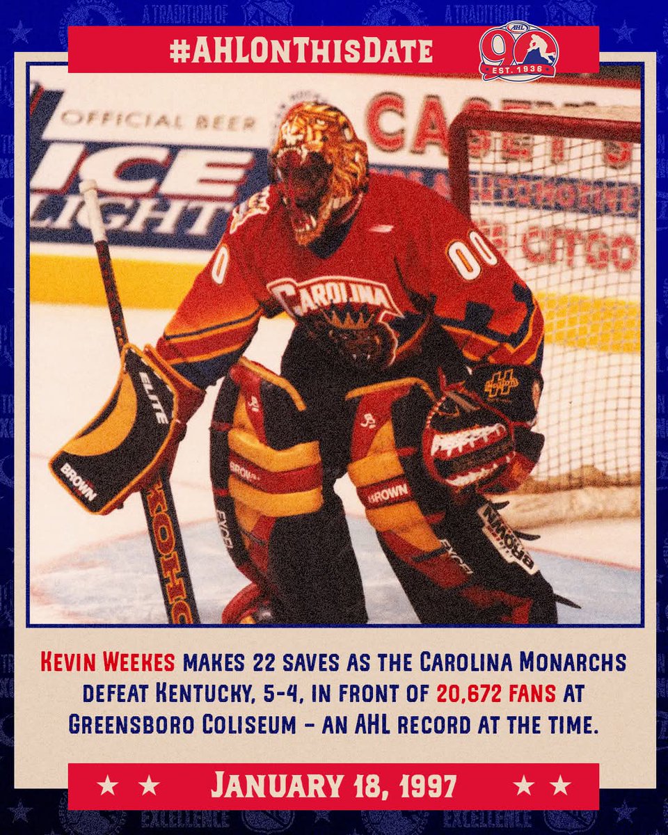 Willyumk's tweet photo. @KevinWeekes  I've lived in Greensboro all of my life,but didn't become a hockey fan until 2003. I still get mad at myself for all the hockey I missed out on( including watching you play),but I'm glad you're apart of the history in the Boro https://t.co/p7jAfYWLXZ