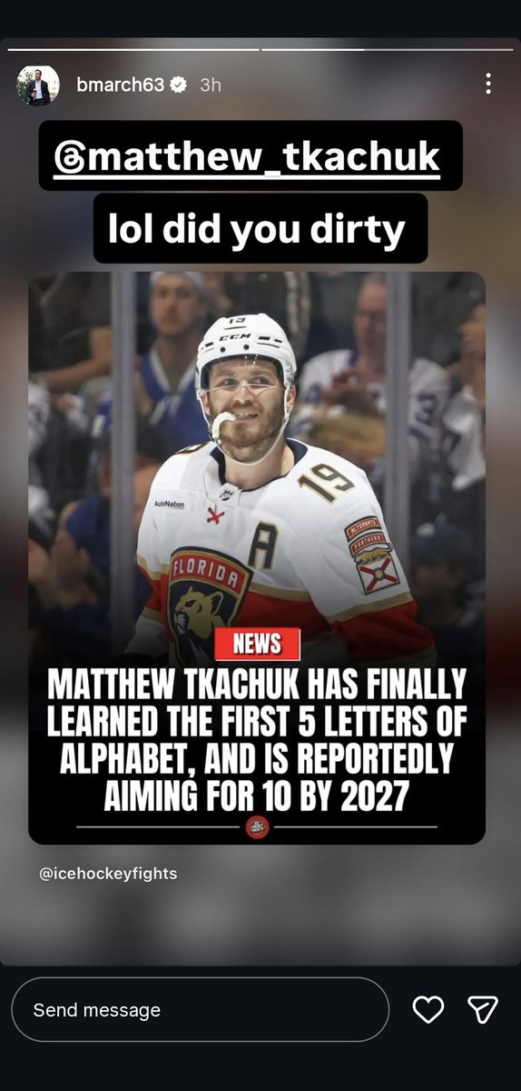 NO HE DID NOT??