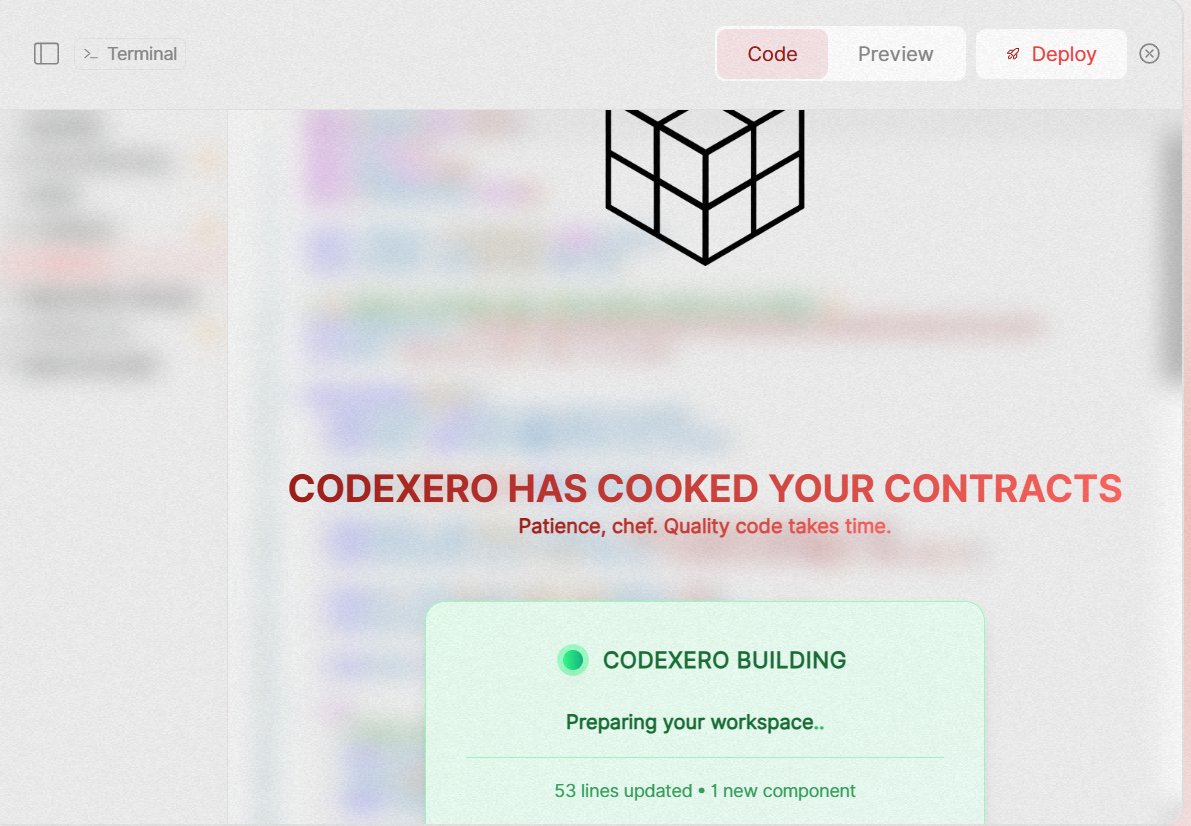Wondering why @CodeXero is the fairer solution when building without knowing how to code? 

It offers the most user friendly and cleaner interface out ther. 

A protocol that lets you build no-code stuff isn't necessarily easy to approach.. but <a href="/ClusterProtocol/">Cluster Protocol</a> would have no clue