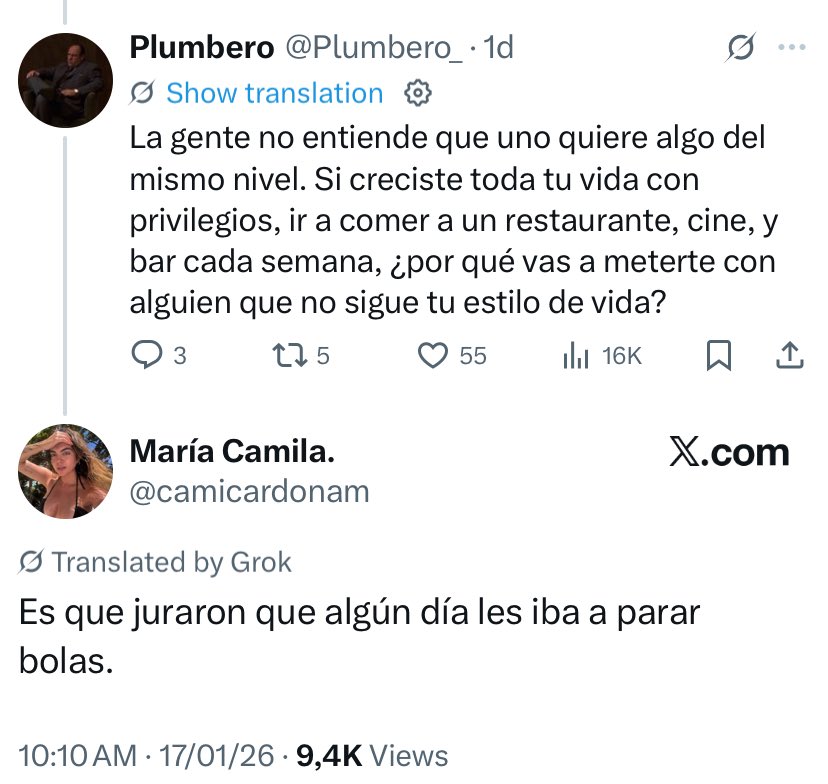 Si que asco pararle bolas a los pobres gas la gente del sur, que asco pobretones sisbenizados, pero viva petro y abajo el capitalismo, conciencia social y empatía muerte a los fachos todos nazis menos yo.

Malparidas que risa 😂