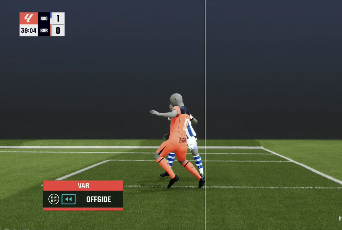 No hay chances de que esto sea offside