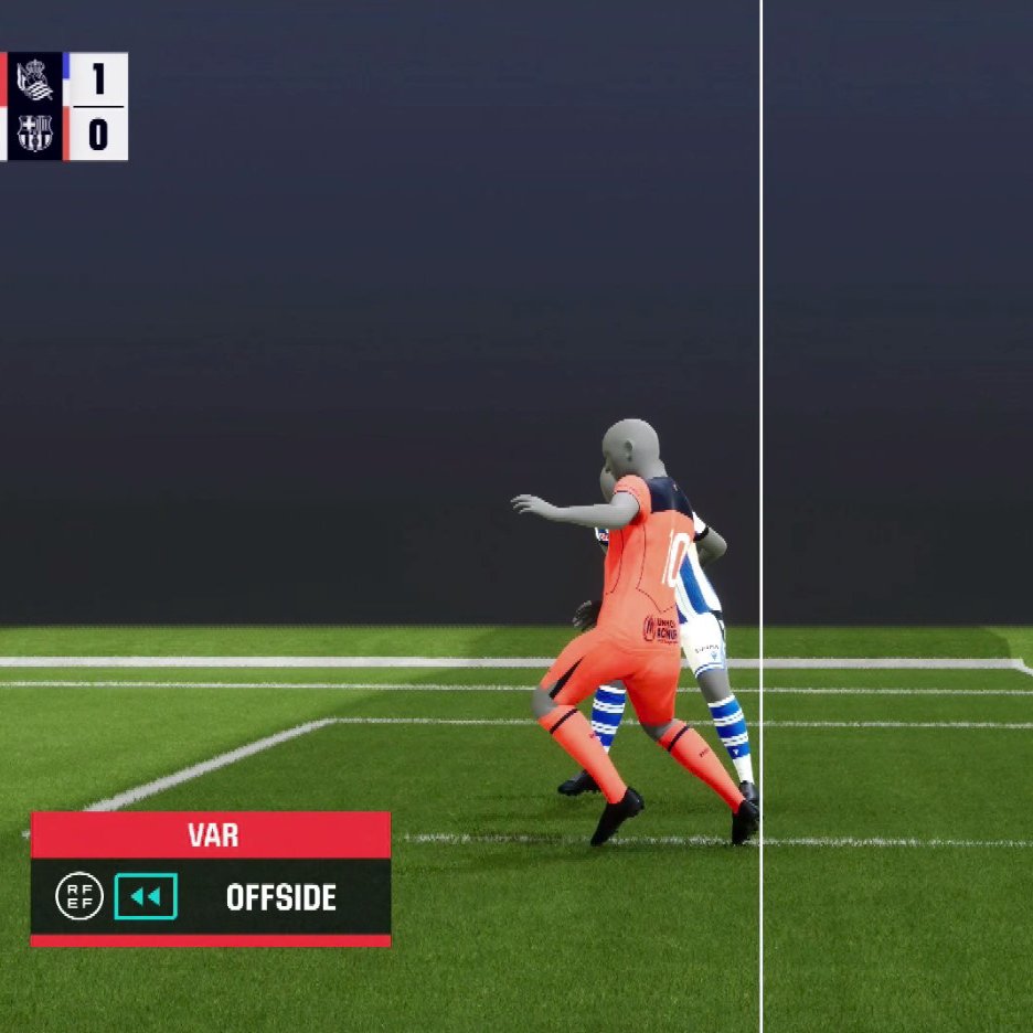 Zona_Blaugrana's tweet image. HAN ANULADO EL GOL A LAMINE POR ESTO⁉️😳